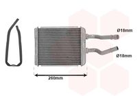 Kachelradiateur, interieurverwarming