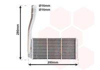 Kachelradiateur, interieurverwarming
