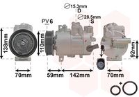 Compressor, airconditioning
