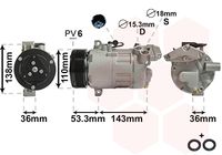 Compressor, airconditioning