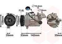 Compressor, airconditioning