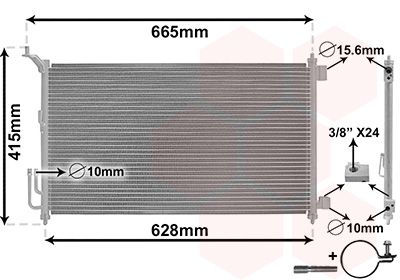 Condensor, airconditioning