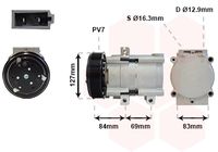 Compressor, airconditioning