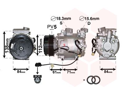 Compressor, airconditioning
