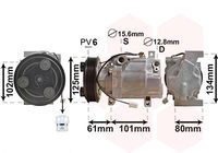 Compressor, airconditioning