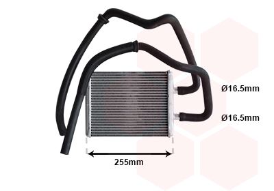 Kachelradiateur, interieurverwarming