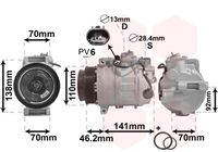 Compressor, airconditioning
