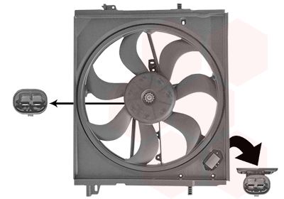 Koelventilatorwiel