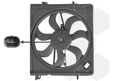 Koelventilatorwiel
