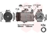 Compressor, airconditioning