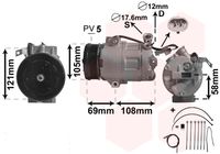 Compressor, airconditioning