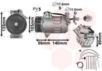 Compressor, airconditioning