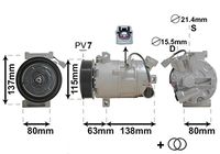 Compressor, airconditioning