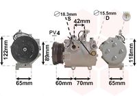 Compressor, airconditioning