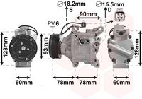 Compressor, airconditioning