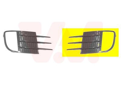 Ventilatiegrille, bumper
