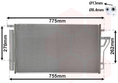 Condensor, airconditioning