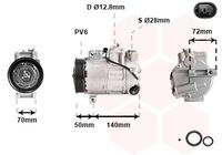 Compressor, airconditioning