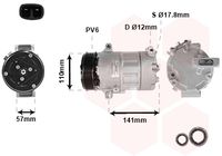 Compressor, airconditioning
