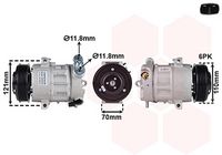 Compressor, airconditioning