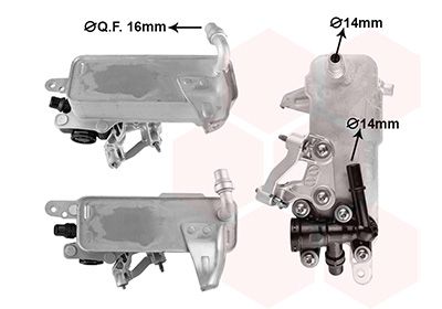 Oliekoeler, automatische transmissie