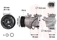 Compressor, airconditioning