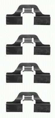 Accessoireset, schijfremblok