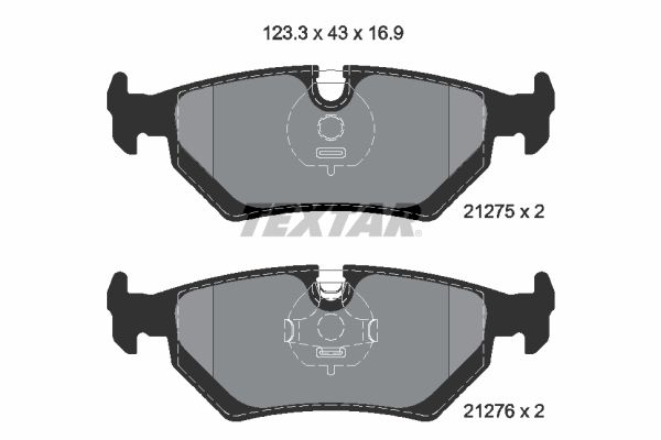 Remblokkenset, schijfrem