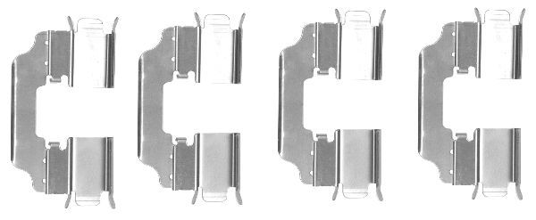 Accessoireset, schijfremblok