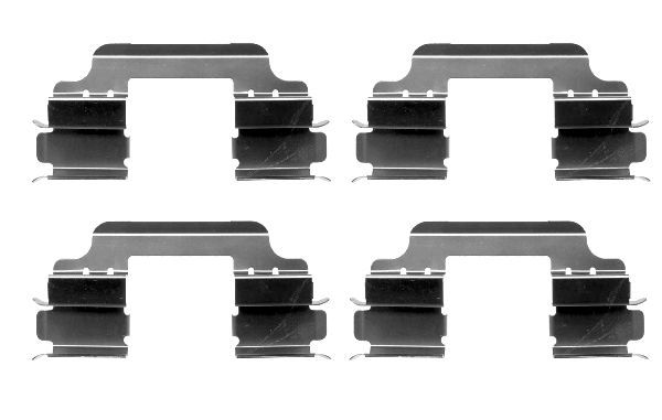 Accessoireset, schijfremblok