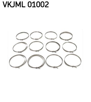 Assortiment, slangklem