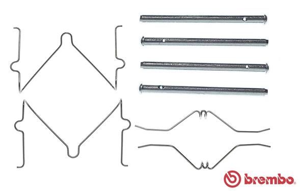 Accessoireset, schijfremblok