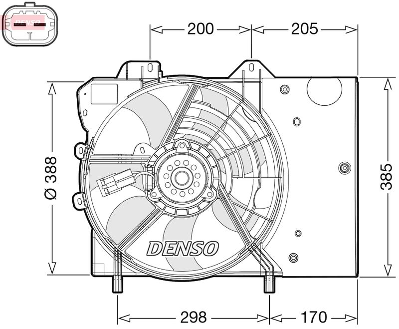 Koelventilatorwiel