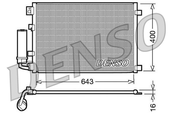 Condensor, airconditioning