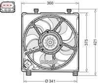 Koelventilatorwiel