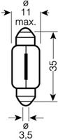 Gloeilamp, kentekenplaatverlichting
