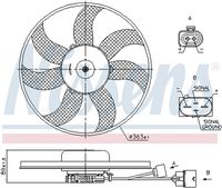 Koelventilatorwiel