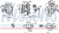 Compressor, airconditioning