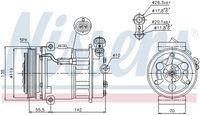 Compressor, airconditioning