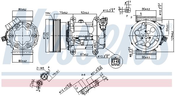 Compressor, airconditioning