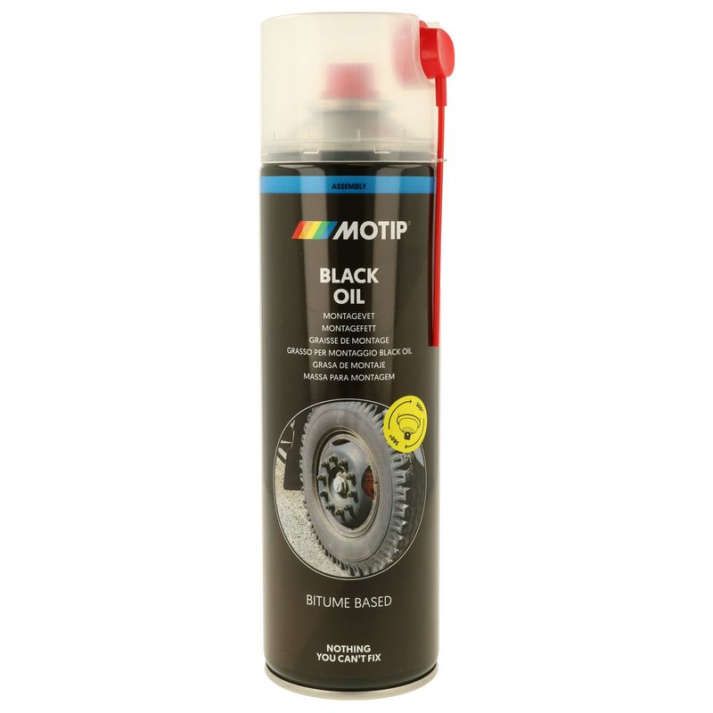 MOTIP ZWART MONTAGEVET 500ML (1ST)