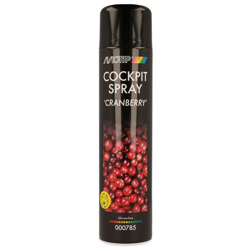 MOTIP COCKPITSPRAY CRANBERRY 600ML (1ST)