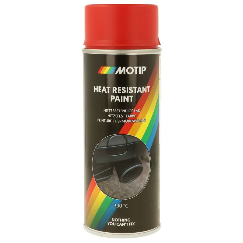 MOTIP HITTEBESTENDIGE LAK ROOD 300°C 400ML (1ST)