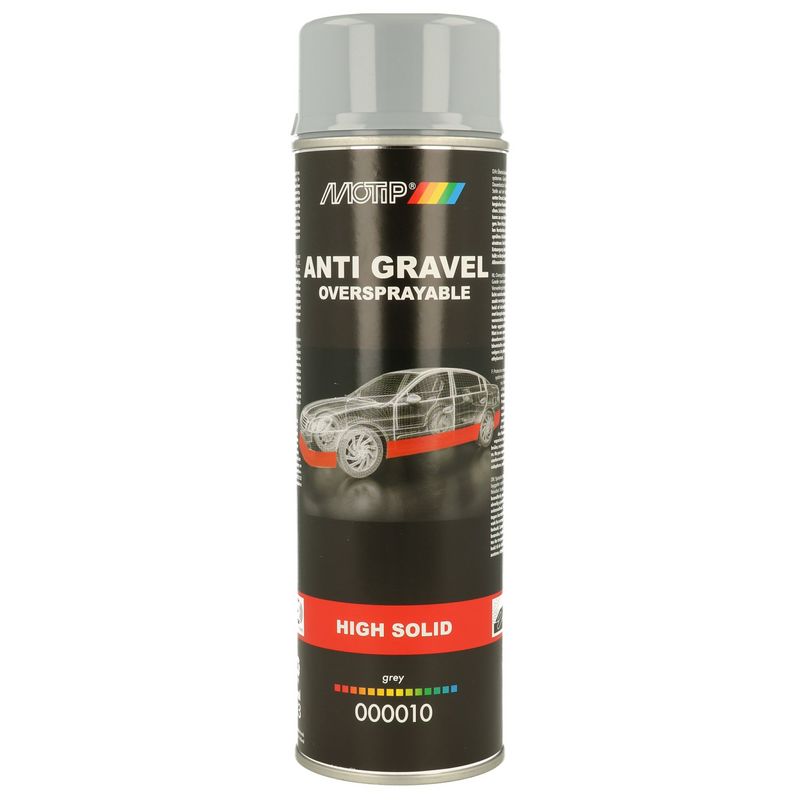 MOTIP UNDERCOATING ANTI STEENSLAG GRIJS 500ML (1ST