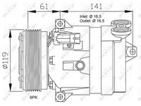 Compressor, airconditioning