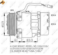 Compressor, airconditioning