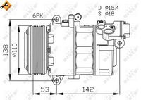 Compressor, airconditioning