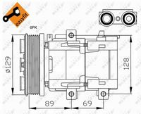 Compressor, airconditioning