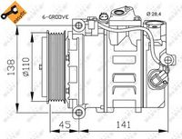Compressor, airconditioning