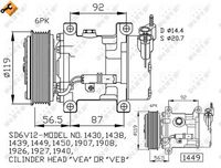 Compressor, airconditioning
